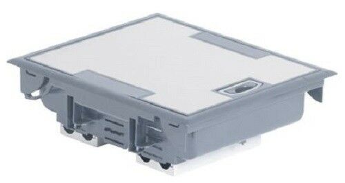 Legrand Floor Box,3x4 Compartments - Grey- Made in France - 255 mm x 215mm