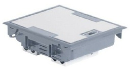 [0-896-05] Legrand Floor Box,3x4 Compartments - Grey- Made in France - 255 mm x 215mm