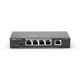 [RG-ES205GC-P] Ruijie 5-Port Gigabit Smart Cloud Mananged 4 Port PoE 1  Port uplink Switch