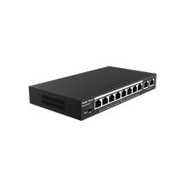 [RG-ES210GC-LP] Ruijie 10-Port Gigabit Smart Cloud Managed PoE Switch